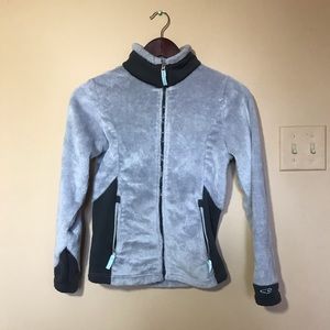 Champion Gray Fuzzy Jacket